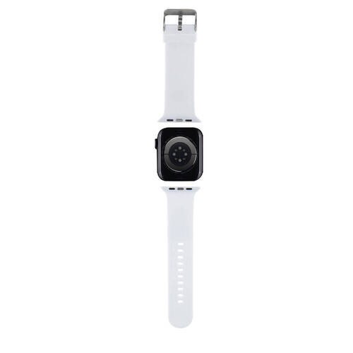 Apple Watch 40mm Karl Lagerfeld Orjinal Lisanslı İkonik Karl Head Logolu Silikon Kordon