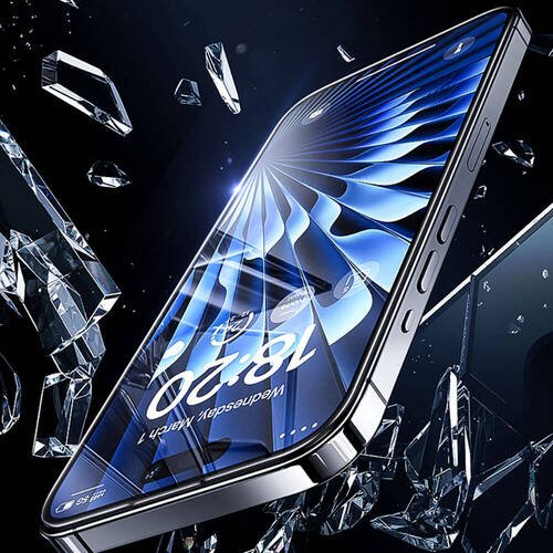 iPhone 14 Pro Max Uyumlu Benks Glass Warrior Sapphire Coating Ekran Koruyucu Kolay Uygulama Aparatlı