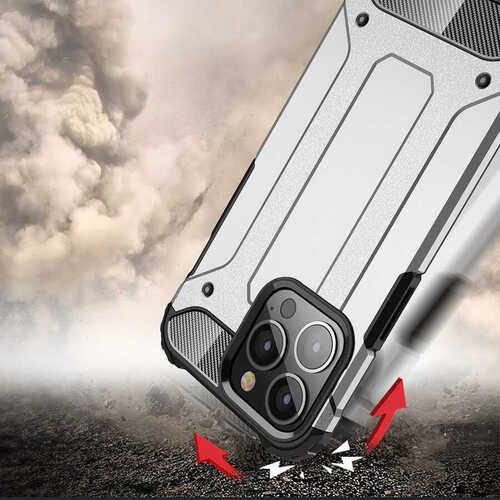 iPhone 13 Pro Max Kılıf Armor Hybrid Zırh Silikon