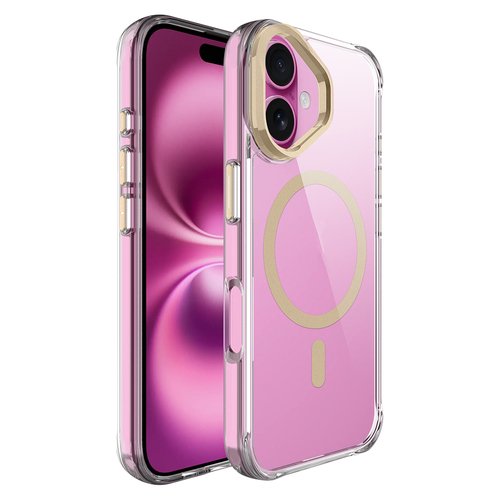 iPhone 17 Kılıf Magsafe Şarj Özellikli Kamera Standlı Airbagli Leke Tutmaz Lüx Kapak