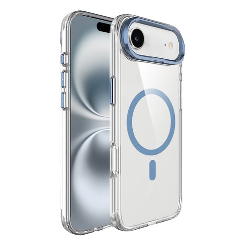 iPhone 17 Air Kılıf Magsafe Şarj Özellikli Kamera Standlı Airbagli Leke Tutmaz Lüx Kapak