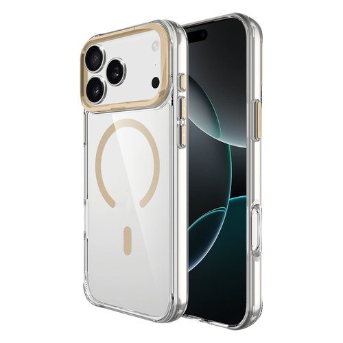 iPhone 17 Pro Max Kılıf Magsafe Şarj Özellikli Kamera Standlı Airbagli Leke Tutmaz Lüx Kapak