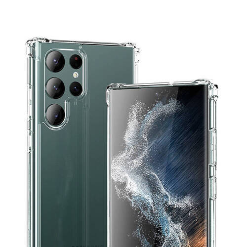 Galaxy S24 Ultra Kılıf Köşeleri Airbagli Anti Shock Silikon