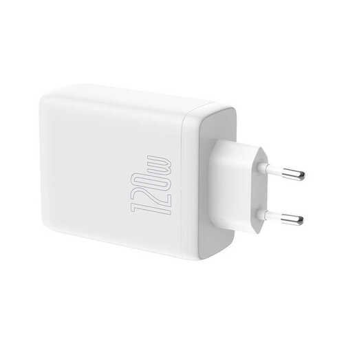 Wiwu TR257-AEU Mini Gan Tech 120W Power Adaptör USB / PD 5A Hızlı Şarj Cihazı Başlığı Qualcomm 3.0