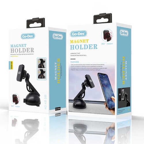 Orijinal Go Des 360 Ayarlanabilir Manyetik Araç Telefon Tutucu