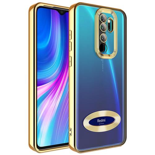 Redmi Note 8 Pro Kılıf Köşeleri Renkli Şeffaf Kamera Korumalı Silikon Luxury Kapak