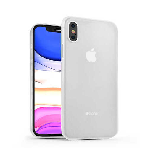 iPhone XS Max 6.5 Kılıf ​​​​​Wiwu Skin Nano PP Mat Yüzey Kapak