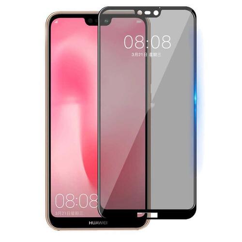 Huawei P20 Lite New 5D Privacy Hayalet Cam Ekran Koruyucu