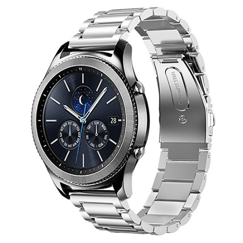 Huawei Watch GT 3 42mm KRD-04  Metal Katlamalı Yandan Klips Kordon