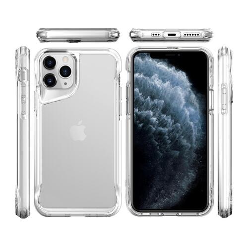 Apple iPhone 11 Pro Kılıf Kamera Çıkıntılı Lüx Şeffaf Silikon