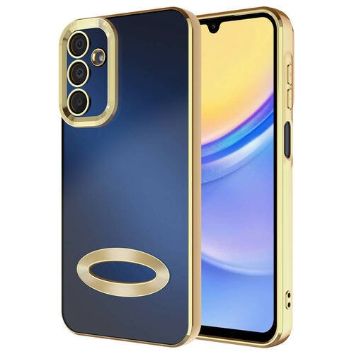 Galaxy A25 Kılıf Köşeleri Renkli Şeffaf Kamera Korumalı Silikon Luxury Kapak