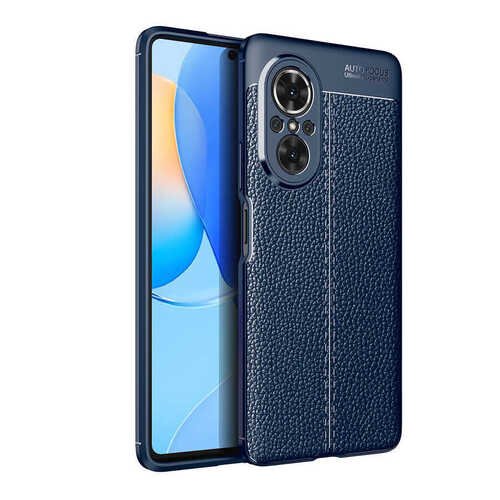 Huawei Nova 9 SE Kılıf Deri Desenli Kamera Korumalı Silikon