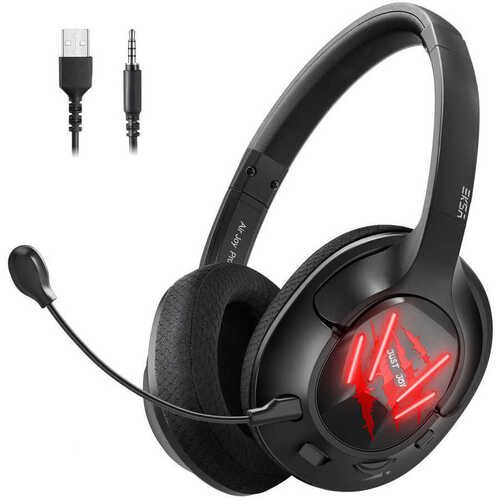 Eksa Airjoy Pro Gaming Kulaklık Oyuncu Kulaklığı 7.1 Surround 3.5 mm & USB & Çıkarılabilir Mikrofon