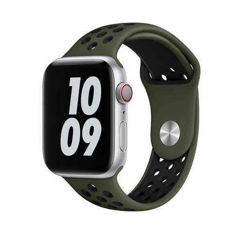 Apple Watch 42mm Wiwu Dual Color Sport Band Silikon Saat Kordon Kayış Bileklik