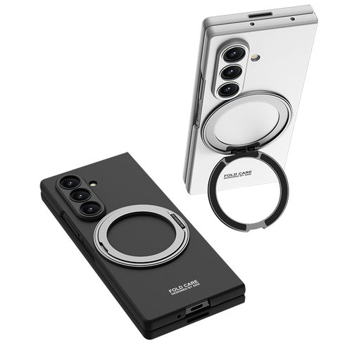Galaxy Z Fold 7 Kılıf M-safe Şarj Özellikli Kıpta Yüzüklü Kamera Korumalı Kapak
