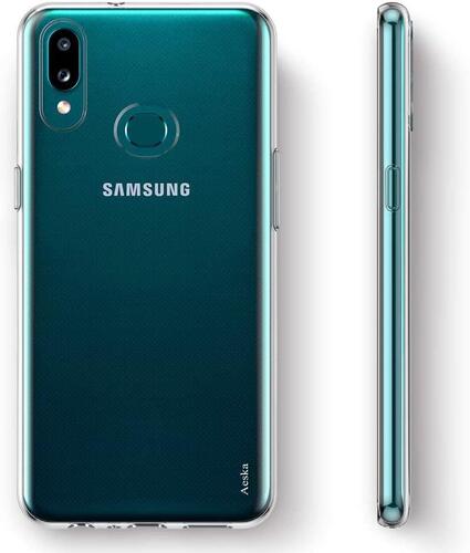 Galaxy A10S Kılıf İnce ve Esnek Şeffaf Süper Silikon