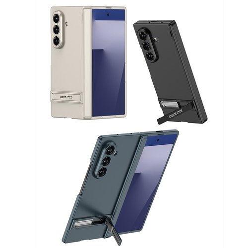 Galaxy Z Fold 7 Kamera Korumalı Dikey Standlı Tam Koruma Kapak