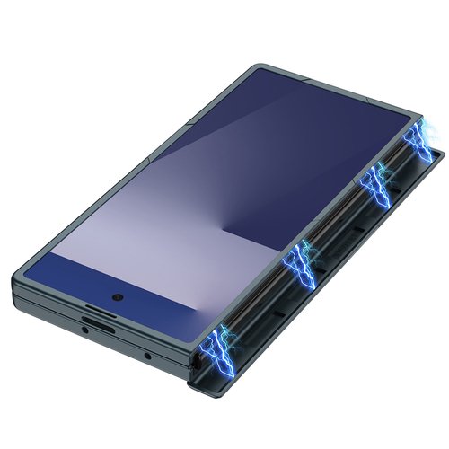 Galaxy Z Fold 7 Kamera Korumalı Dikey Standlı Tam Koruma Kapak