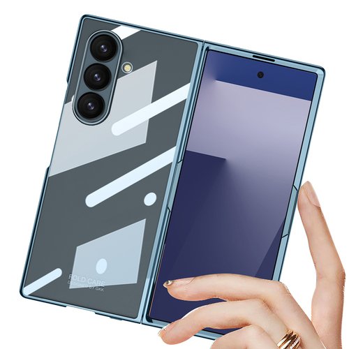Galaxy Z Fold 7 Kılıf Full Camlı Kıpta Kapak