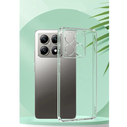 Xiaomi 14T Kılıf İnce ve Esnek Şeffaf Süper Silikon