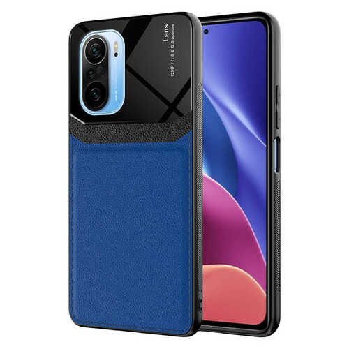 Xiaomi Mi 11İ Kılıf Deri Görünümlü Tasarım Sert Arka Kapak