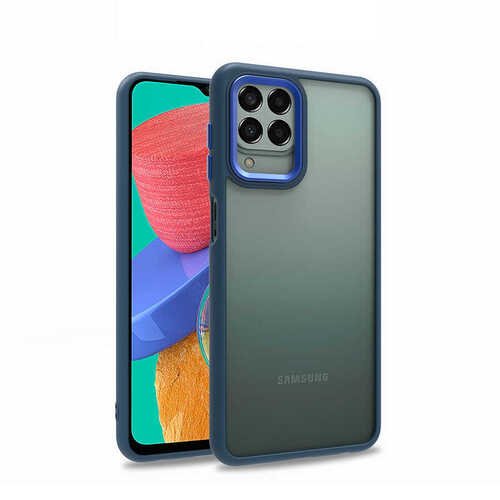 Galaxy M33 Kılıf Kamera Korumalı Mat Renkli Silikon