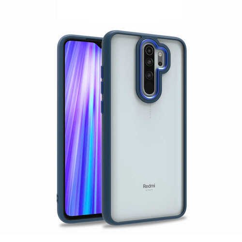 Xiaomi Redmi Note 8 Pro Kılıf Kamera Korumalı Mat Renkli Silikon