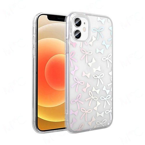 iPhone 11 Kılıf Şeffaf Desenli Figürlü Folk Sert Kapak