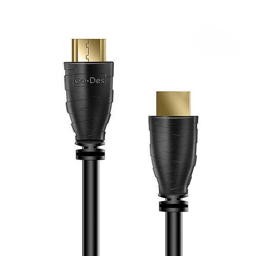 Go Des GD-HM801 4K HDMI Kablo 150 cm Güçlü İletken Altın Kaplama Uçlar