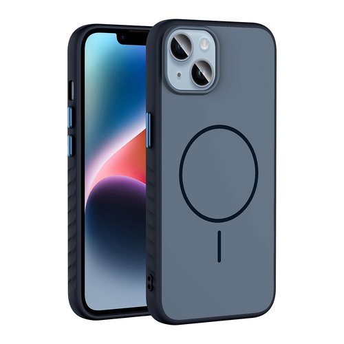 iPhone 15 Kılıf Magsafe Şarj Özellikli Lüx Tea Kapak