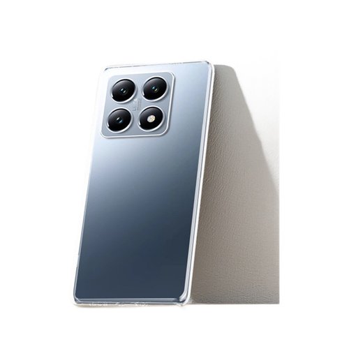 Xiaomi 14T Pro Kılıf İnce ve Esnek Şeffaf Süper Silikon