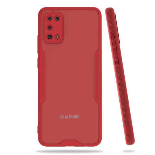 Galaxy A02S Kılıf Kamera Korumalı Arkası Şeffaf Silikon