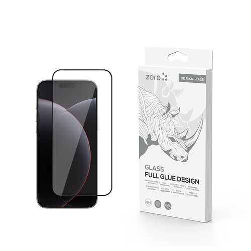 iPhone 17 Pro Tam Kaplayan Premium Cam Ekran Koruyucu