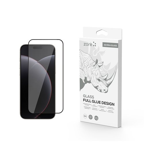 iPhone 17 Pro Max Tam Kaplayan Premium Cam Ekran Koruyucu