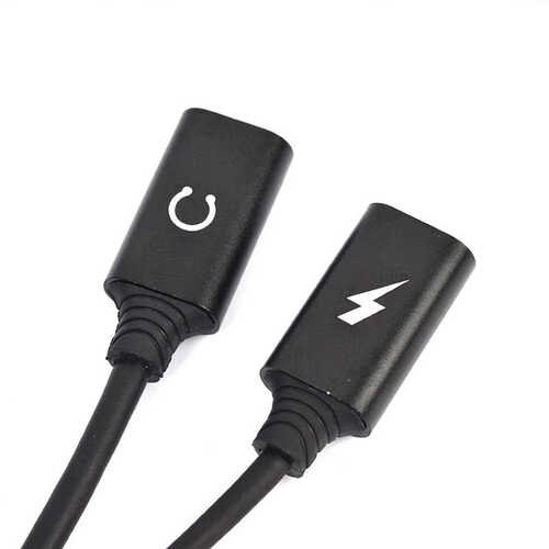 Go Des GD-UC11 Dual Lightning Headphone Audio & Charge Adapter