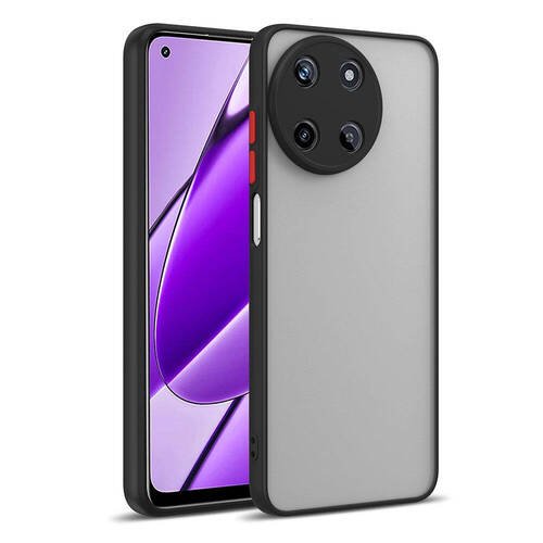 Realme 11 4G Kılıf Mat Yüzey Kamera Korumalı Silikon