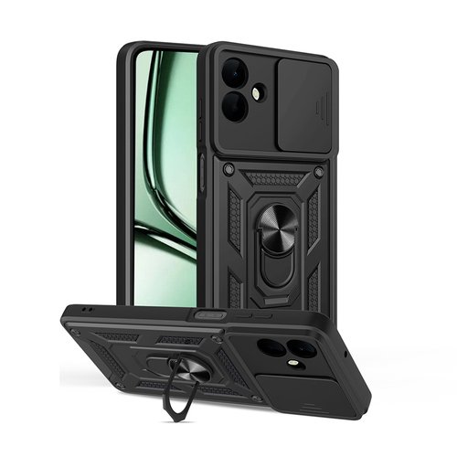 Galaxy A07 Kılıf Magnetik Standlı Kamera Korumalı Sürgülü Vega Kapak
