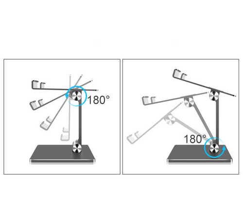 Zore MS-134 Ağır Metal Ağırlıklı Tablet Standı