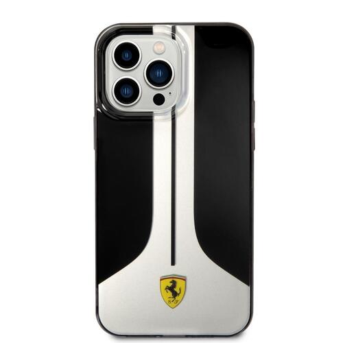 Apple iPhone 14 Pro Max Kılıf Ferrari 296 Çizgili Dizayn Kapak