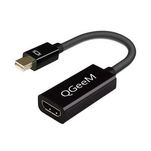 Qgeem QG-HD10 Mini Display Port to HDMI Dönüştürücü 1080p Full HD Adaptör Görüntü Aktarımı