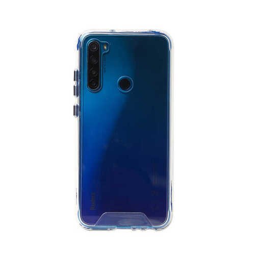 Xiaomi Redmi Note 8 Kılıf Şeffaf Zırh Tasarım Ultra Koruma Silikon