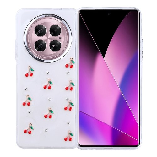 İnfinix Zero 40 5G Kılıf Airbag Tasarımlı Simli Şeffaf Kutup Kapak