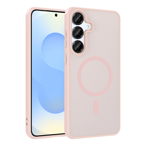 Galaxy A36 Kılıf Magsafe Şarj Özellikli Mat Tasarım Lüx Babet Kapak