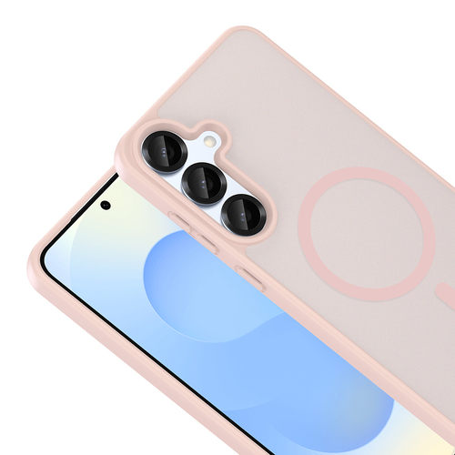 Galaxy A36 Kılıf Magsafe Şarj Özellikli Mat Tasarım Lüx Babet Kapak