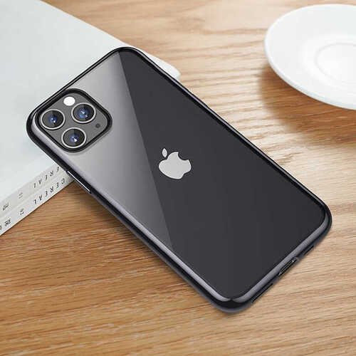 Apple iPhone 11 Pro Köşeleri Parlak Renkli Benks Magic Glitz Transparent Kapak