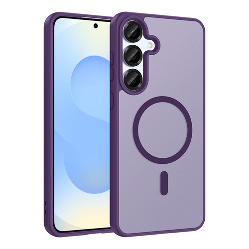 Galaxy A37 Kılıf Magsafe Şarj Özellikli Mat Tasarım Lüx Babet Kapak