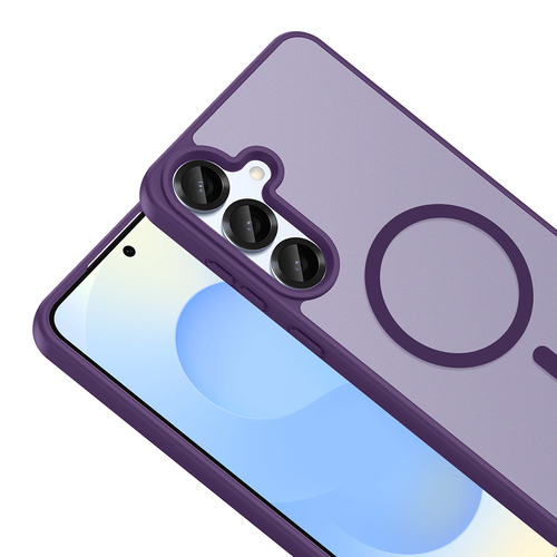 Galaxy A37 Kılıf Magsafe Şarj Özellikli Mat Tasarım Lüx Babet Kapak