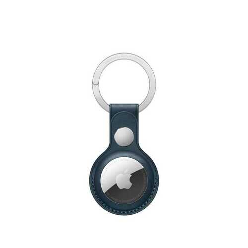 Wiwu Leather Key Ring Airtag Suni Deri Anahtarlık
