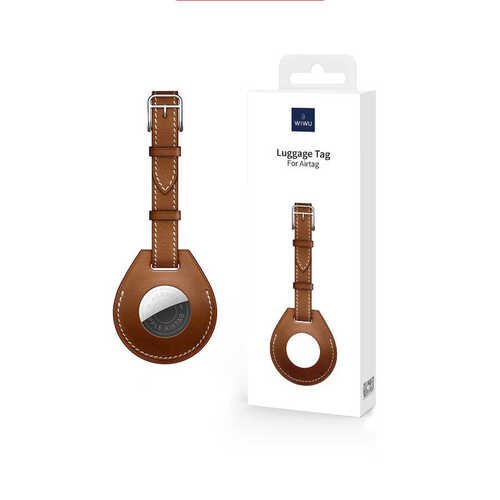 Wiwu Luggage Tag Airtag Kemer Tasarım Anahtarlık