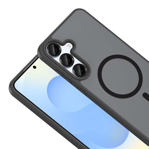 Galaxy S24 FE Kılıf Magsafe Şarj Özellikli Mat Tasarım Lüx Babet Kapak